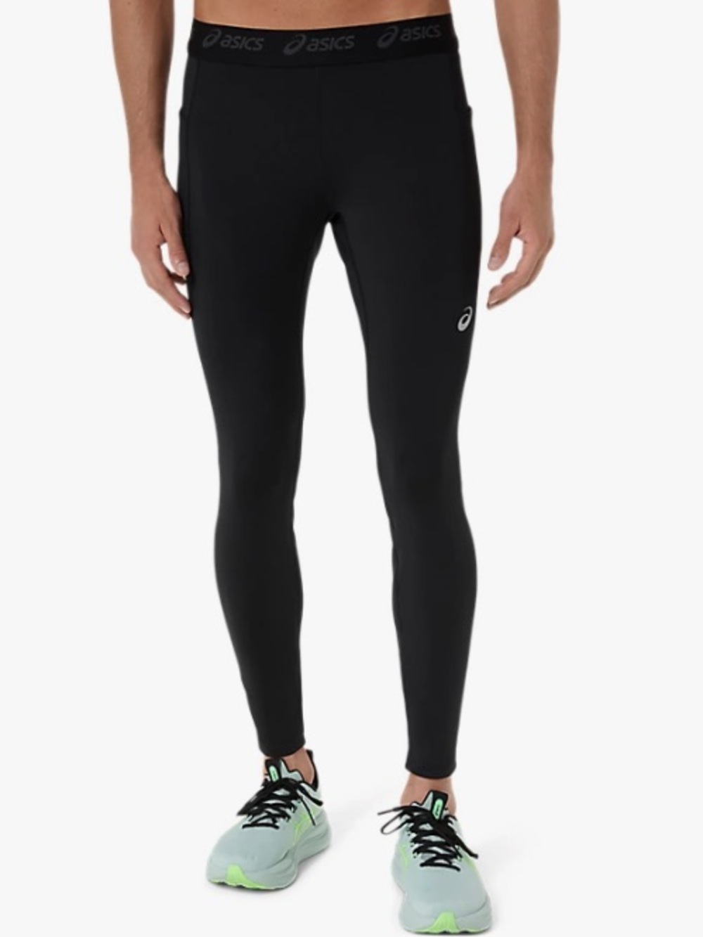 ASICS Men’s Black Performance Tights EUC